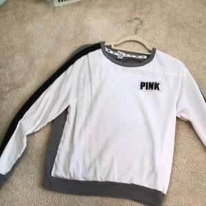 PINK crew neck sweatshirt